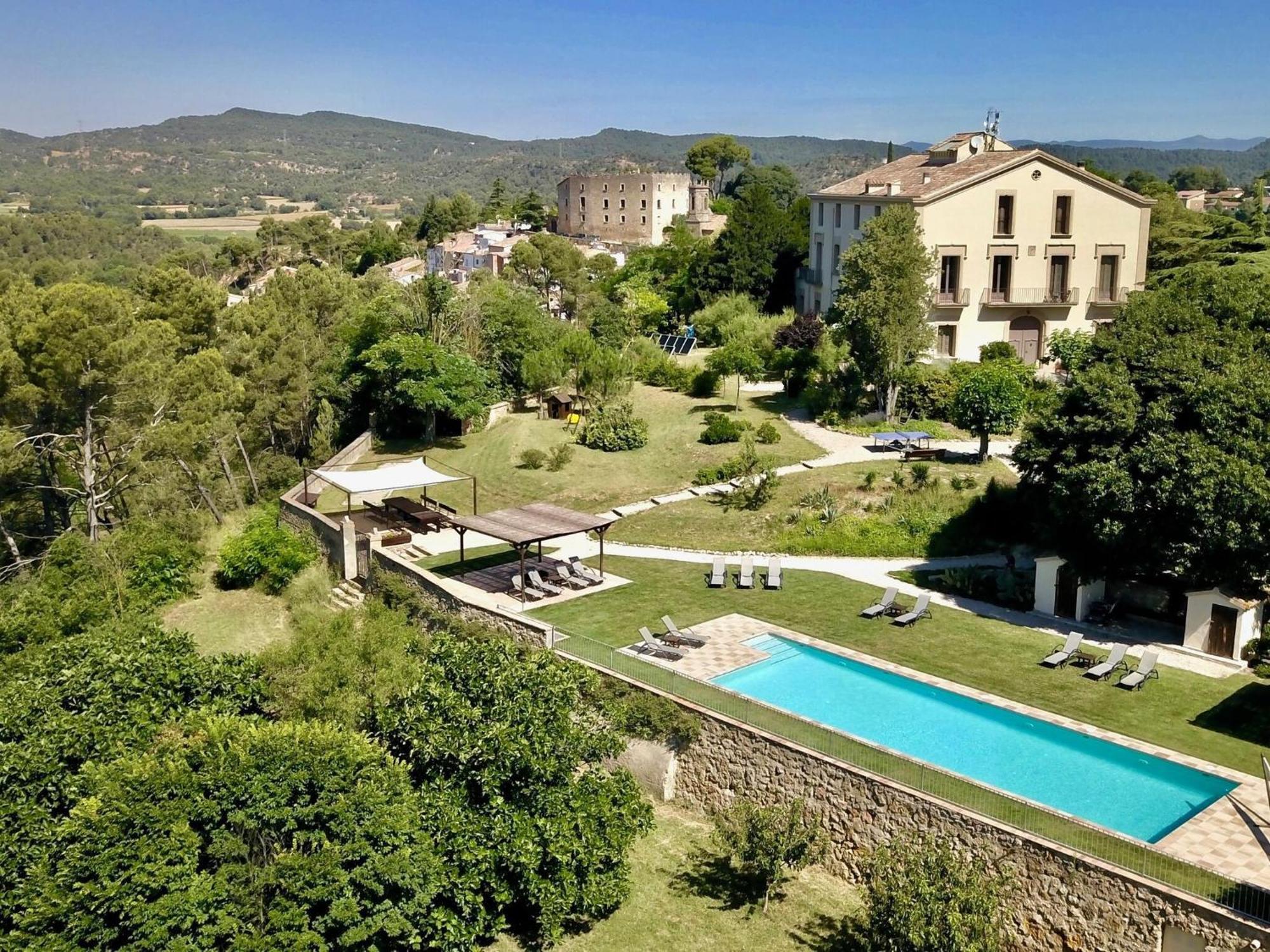 Montserrat Apartment With Terrace And Pool La Torre de Claramunt Екстер'єр фото