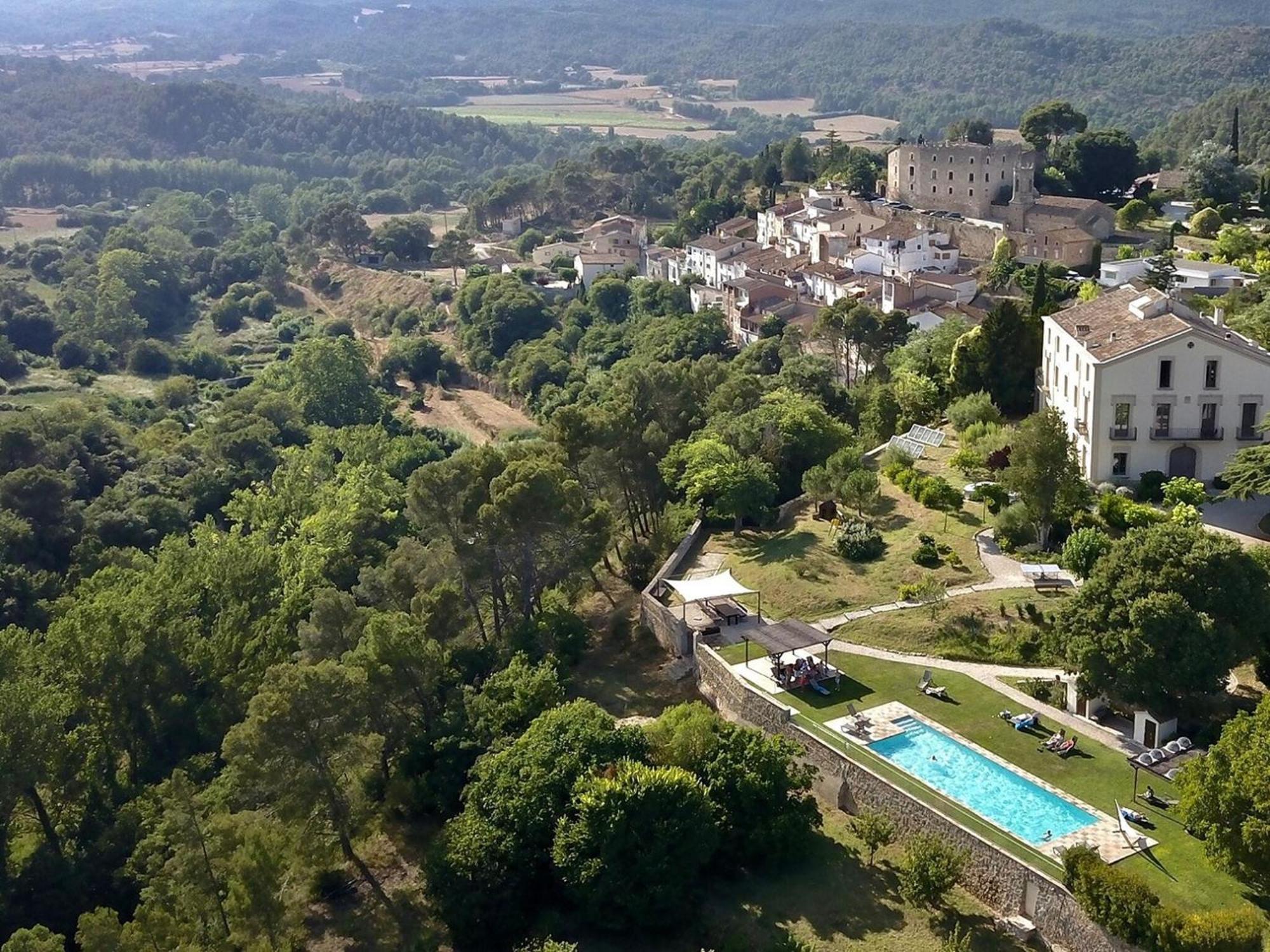 Montserrat Apartment With Terrace And Pool La Torre de Claramunt Екстер'єр фото